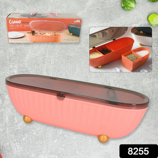 8255οΏ½οΏ½Spice Bottle Spice Jar Durable Spice Seasoning Box, Jar Food Grade Spoon Seasoning Case for Kitchen / Dry fruit Tray (1