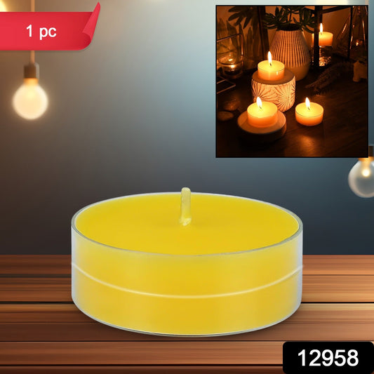 Tealight Diwali Candle οΏ½οΏ½οΏ½ Smokeless, Long-Burning, Mix Color, Diwali (1 Pc / Mix