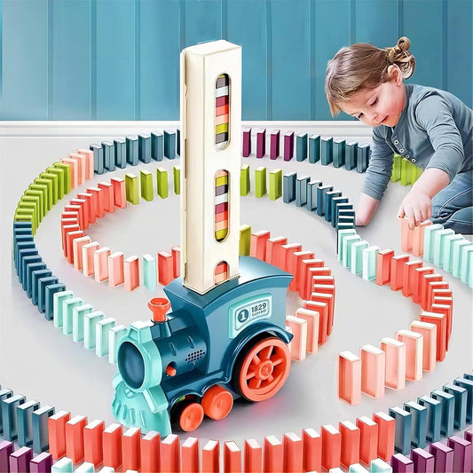 Train Toy Domino Set for Kids ? BPA-Free Plastic with Sound EffectsοΏ½