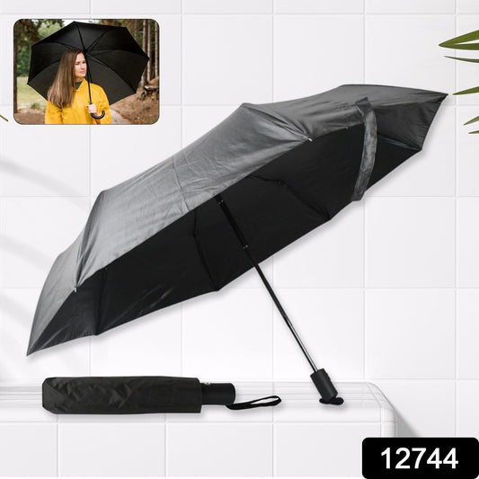 2 Fold Manual Umbrella ��� Wind, Sun & Rainproof with Steel Shaft & Wrist
