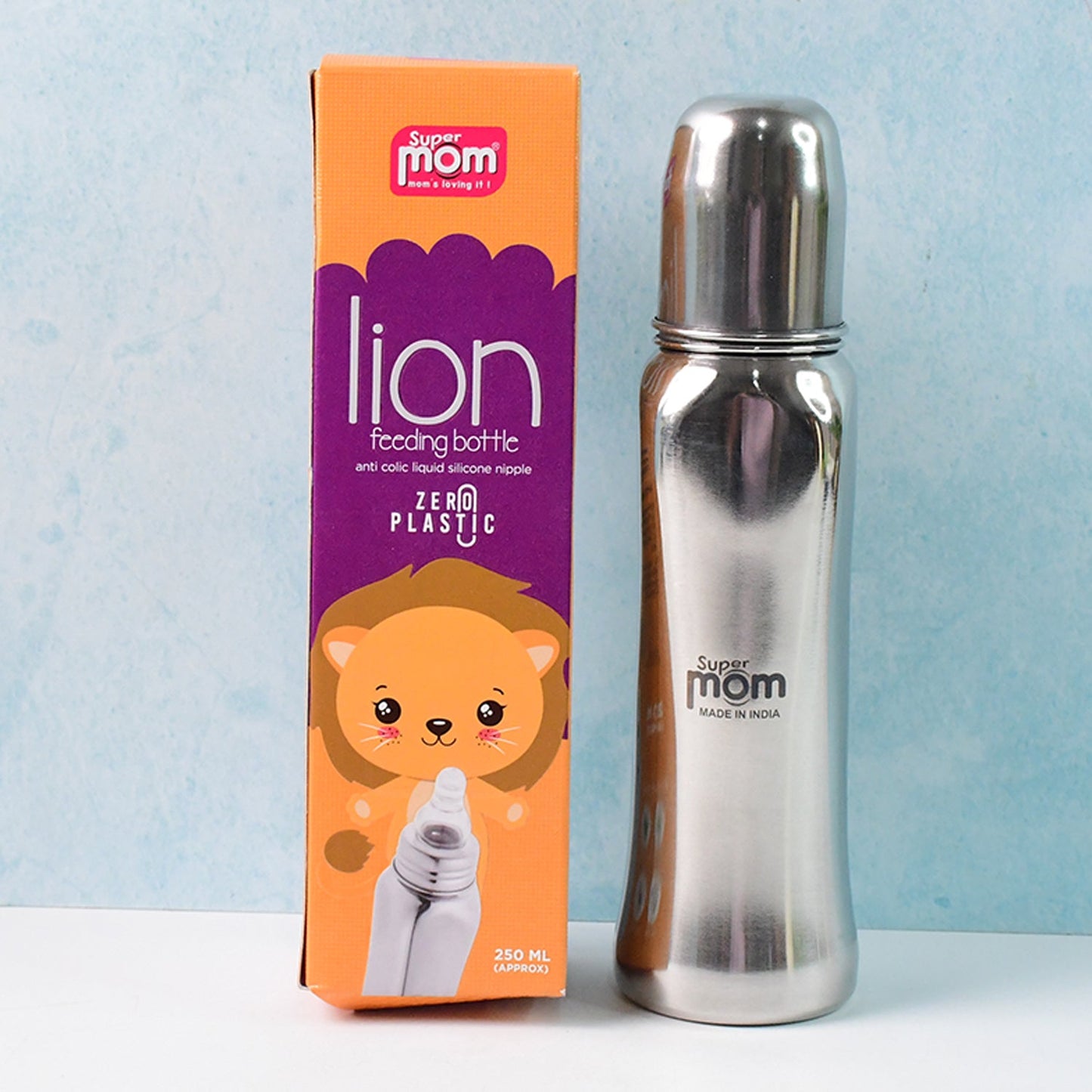 Supermom Lion Stainless Steel Feeding Bottle ���
