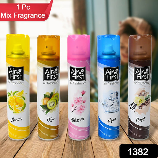 Air FreshenerοΏ½οΏ½ | Used In Office, Home, Hotels, Banquets, Carpet Etc, Room Spray Air Freshener, Mix Fragrance Lemon, Kiwi, Blossom, Aqua, Cafet (300 Ml Approx / 1