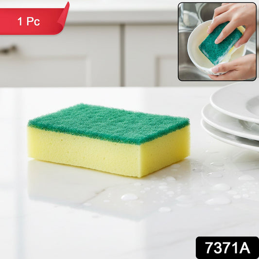 2-in-1 Multi-Purpose Scrub Sponge οΏ½οΏ½οΏ½ Wear Resistant Dish & Furniture Cleaner