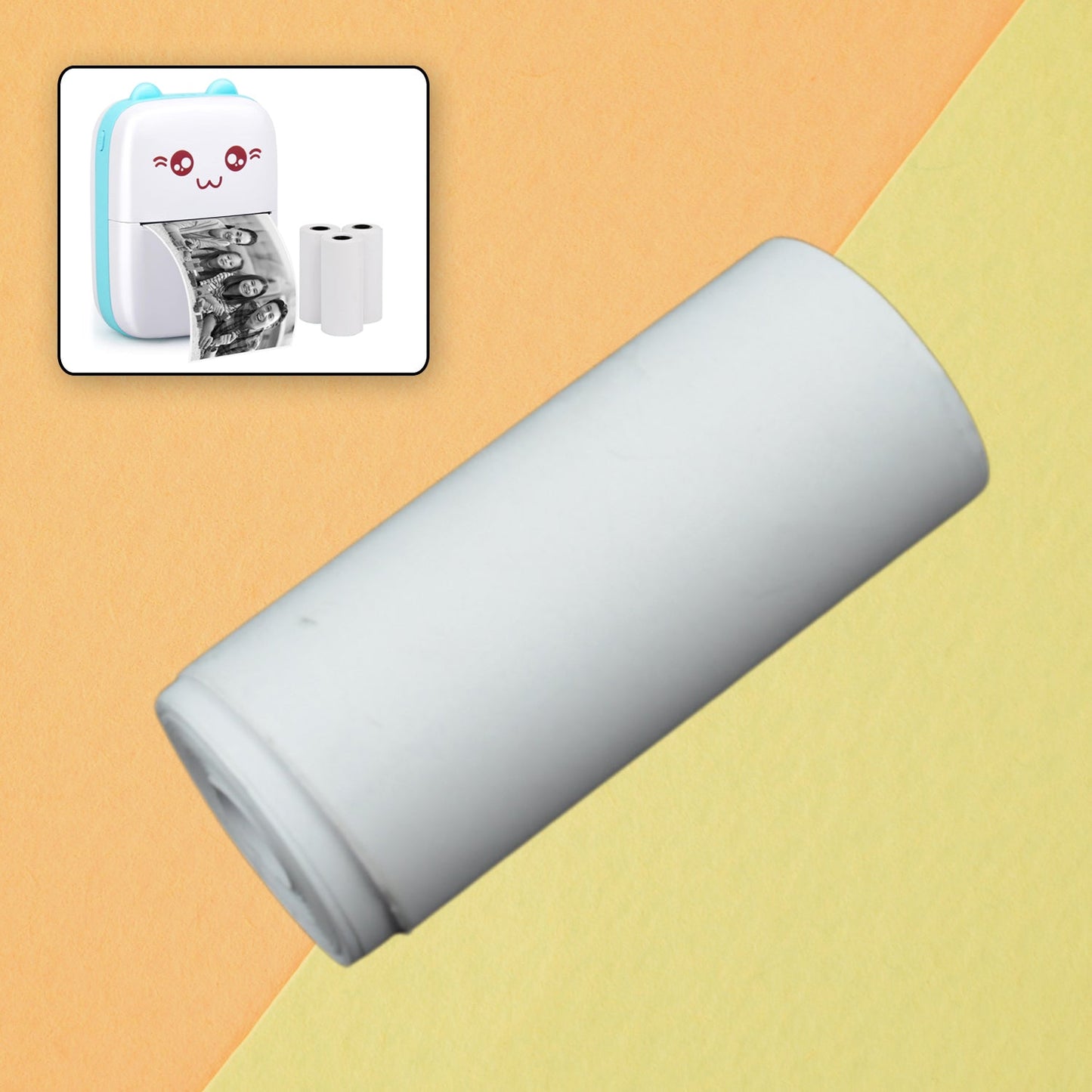 Thermal Printer Paper Roll ��� Aging Resistant, Fast Color, Portable (1 Pc / Printing Paper