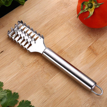 Stainless Steel Fish Scale Remover Scraper ��� Sawtooth Kitche