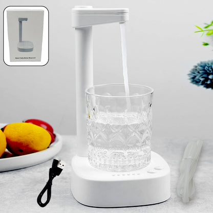 USB Charging Desktop Water Dispenser ��� Smart One Button Operation, Portable Water Pump for Home &