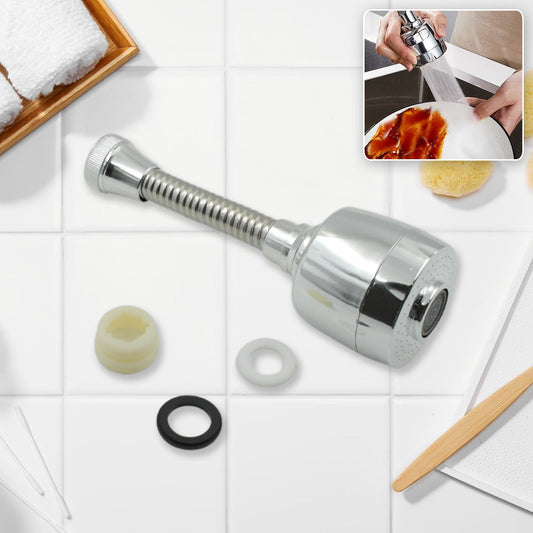 360�� Rotating Faucet Sprayer ��� Water-Saving Splash-Proof Aerator for Kitchen & Bathroo