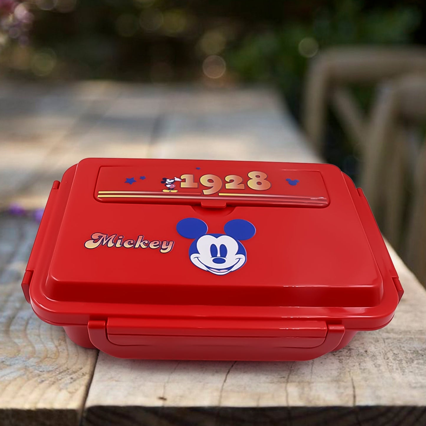 Cartoon Printed 4��Compartment Insulated Lunch Box Stainless Steel |Tiffin Box for Boys, Girls, School & Office Men��for Microwave  Freezer Safe��Adult Children Food Cont