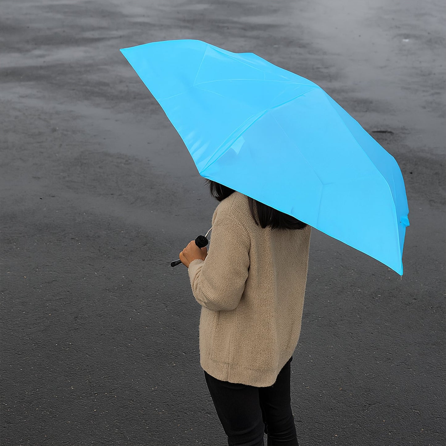 3-Fold��Umbrella Summer Sun and Rain Protection��Foldable Cute Umbrella��|| UV Protection Rain Sun Umbrella || Travel Accessories || Umbrella for Children, Girls, and B