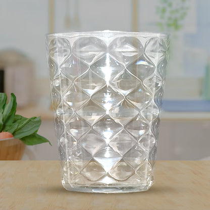 Apex Pyramid Design Unbreakable Plastic Glass ���