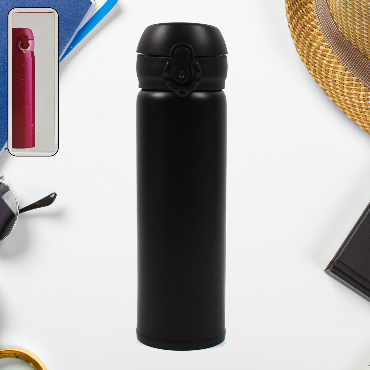 Water Bottle for Kids ��� Insulated Stainless Steel Bottle (500 ML / Mix