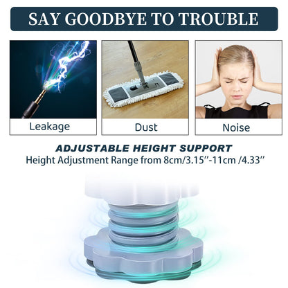 Washing machine support, anti vibration washing machine support adjustable washer anti vibrasion pads, washer & dryer pedestals,��Washing Machine Accessory Anti- Skid Pad PVC Lifting Pad Non-Slip ( 1