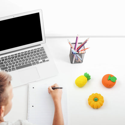 3D Mix Design Fancy & Stylish Colorful Erasers ��� Cute Novelty Eraser Set for Kids & School Prize (