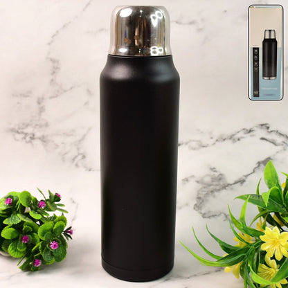 Stainless Steel Vacuum Water Bottle  ��� Hot & Cold Insulated Flask (1000 ML A