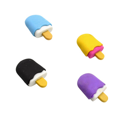 Cone, Donut & Lollipop Eraser Set for Kids��� School Gifts (1 Set 4 Pc, T