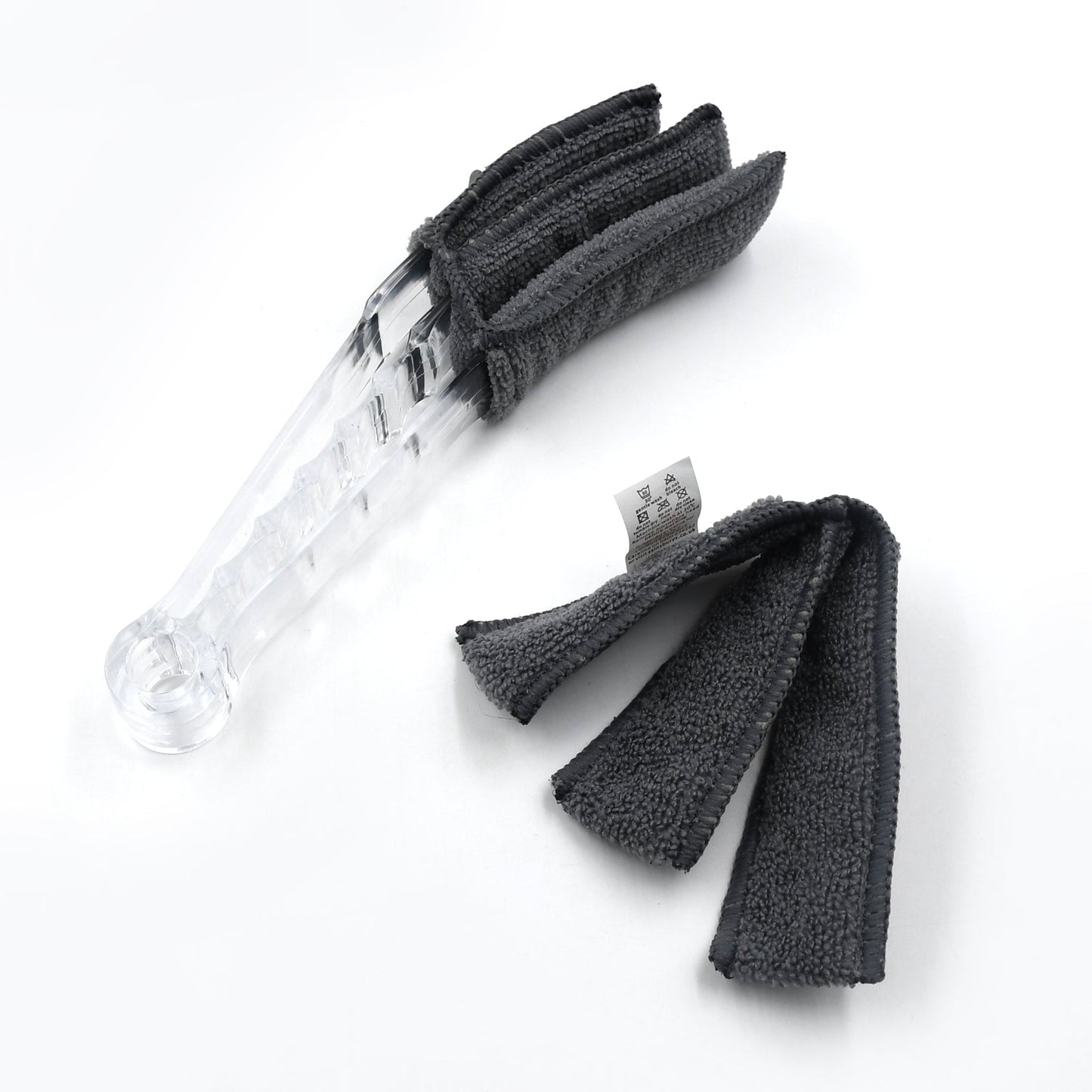 Window Blind Cleaner Brush with Microfiber Sleeves ��� Dusting Tool for Shutters & AC