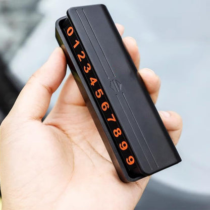 Temporary Car Parking Mobile Number Display with Magnetic Numbers Stickers,Car Parking Magnetic Mobile/Telephone Number Plate (1Pc)�ï