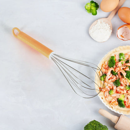 Stainless Steel Manual Whisk ��� Cream, Flour & Egg Mixer (