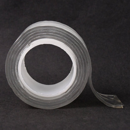 Sticky Double Sided Tape Washable Adhesive Tape Reusable (5.5��3 Cm / 1