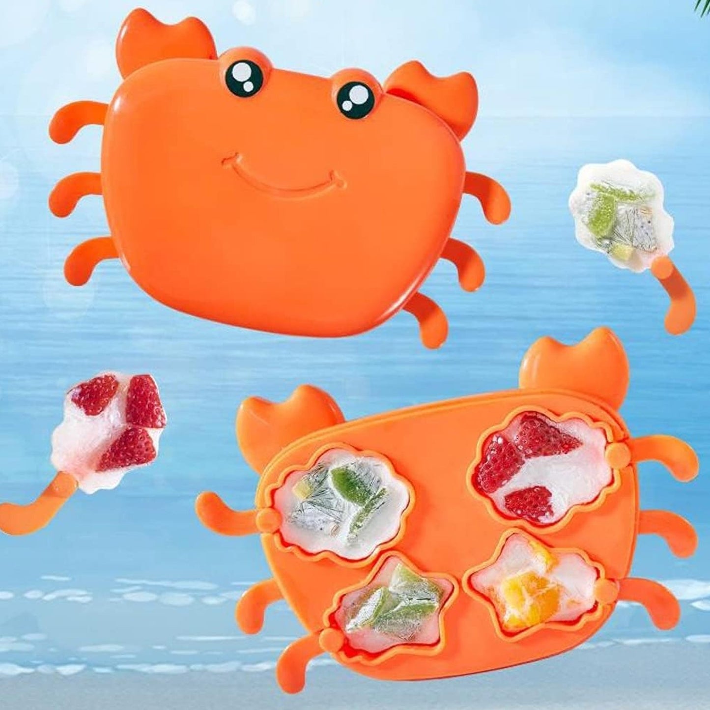 Crab Ice Mold ��� Silicone Ice Cream & sicle Mold for Kids