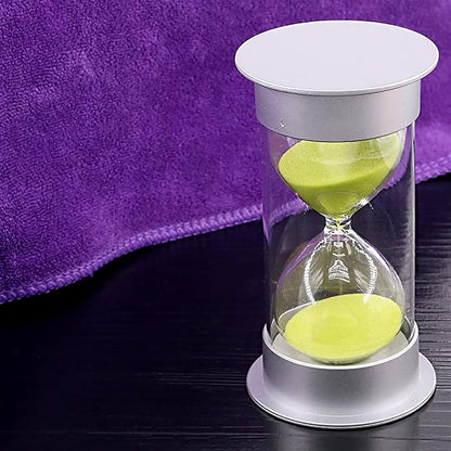 45-Minute Green Sand Timer ��� Hourglass Time Management Tool for Classroom & Games (Color :