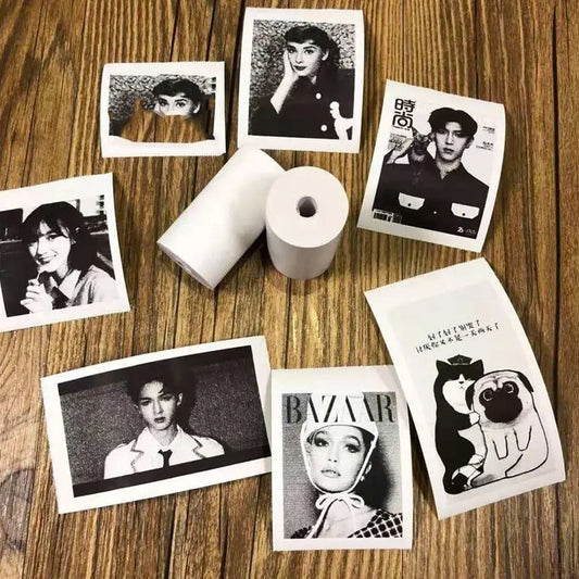 Thermal Printer Paper Roll ��� Aging Resistant, Fast Color, Portable (1 Pc / Printing Paper