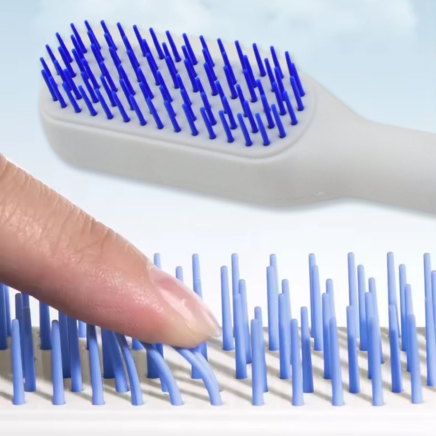 Self-Cleaning Hairbrush ��� Anti-Static, Detangling, Rotating Massage Comb, Hair acces