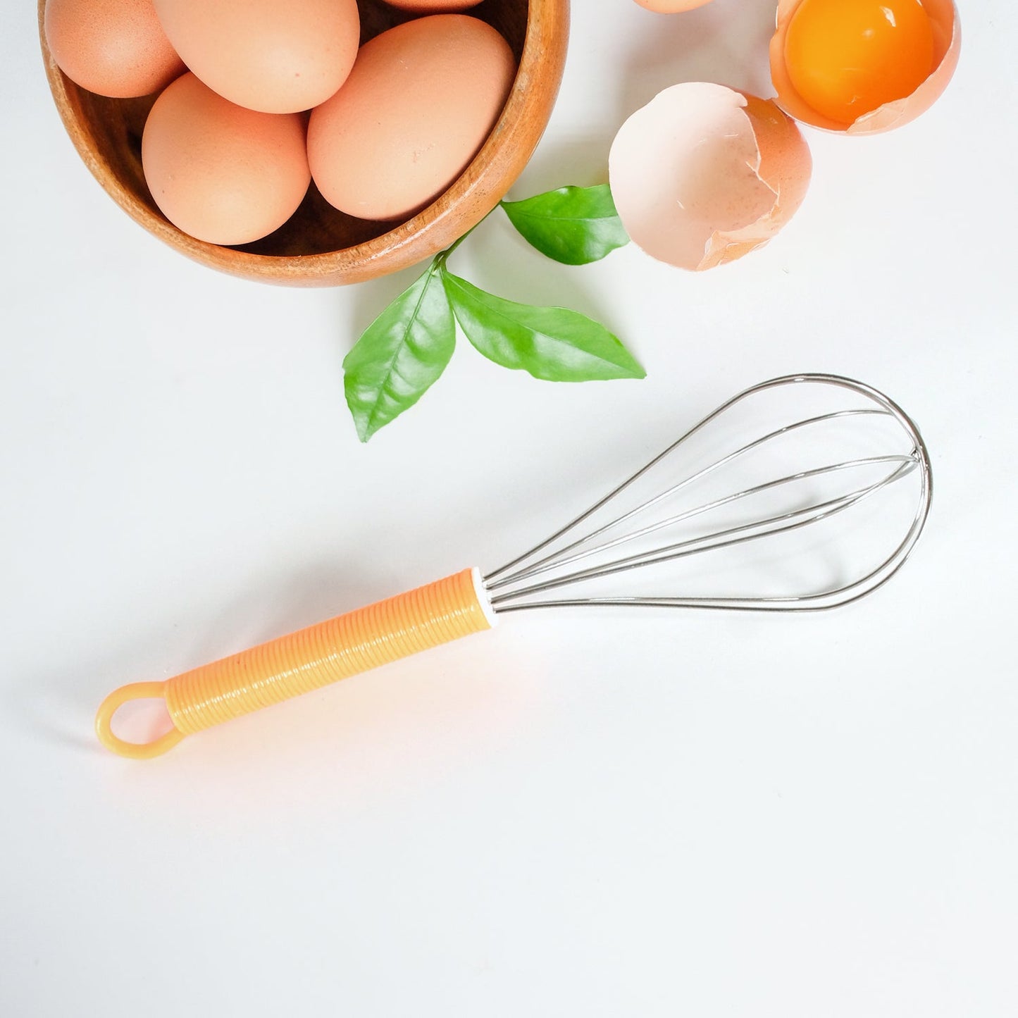 Stainless Steel Manual Whisk ��� Cream, Flour & Egg Mixer (