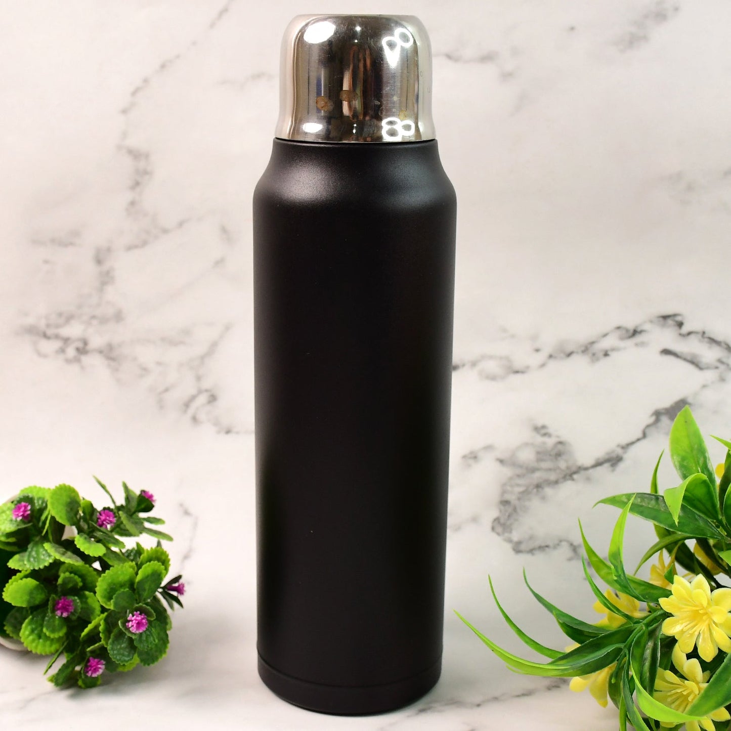 Stainless Steel Vacuum Water Bottle  ��� Hot & Cold Insulated Flask (1000 ML A