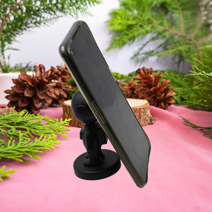 Cartoon Astronaut Magnetic Mobile Phone Holder ��� 360�� Rotating Car Mo
