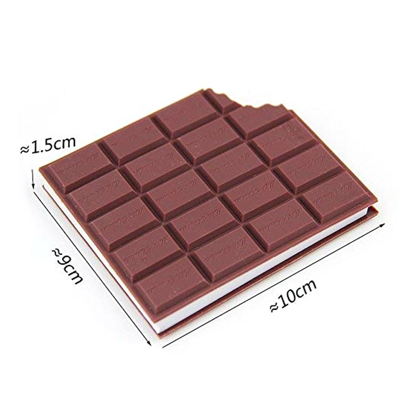 Small Chocolate Scented Bite-Shape Pocket Diary ��� Rectangular Memo Notebook for Kids (80