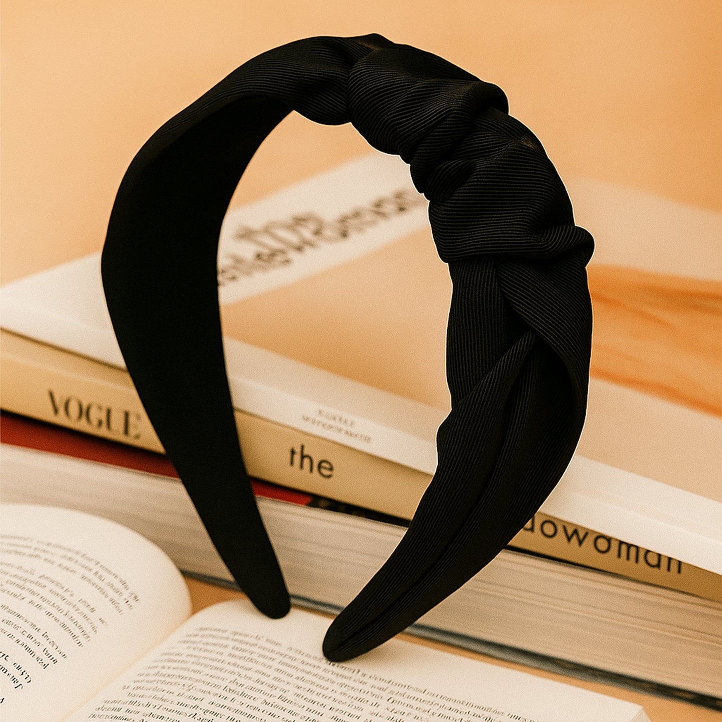Women���s Ribbed Texture Knot Design Hairband (1 Pc / Mix D