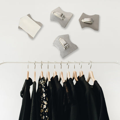 Self-Adhesive Stainless Hooks ��� Waterproof for Robes, Coats &