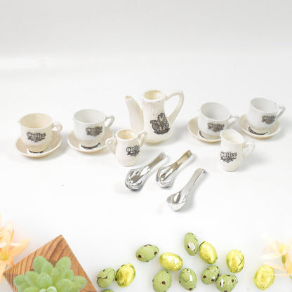 ýýýTickles Tea toy Set | Coffee Kitchen Plastic Set Toy for Kids, Boys & Girls (14 Pcs / Mix Size & Design)