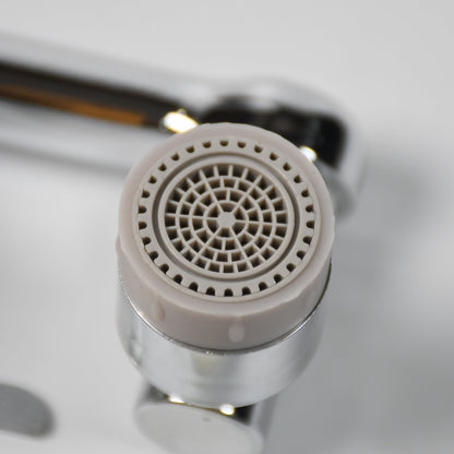 Splash Faucet Filter ��� 180�� Rotating Sprayer, Double O-Ring, Movable Water-Saving Sink Aerator Extend