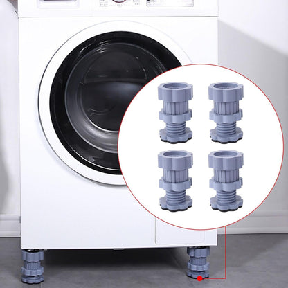 Washing machine support, anti vibration washing machine support adjustable washer anti vibrasion pads, washer & dryer pedestals,��Washing Machine Accessory Anti- Skid Pad PVC Lifting Pad Non-Slip ( 1