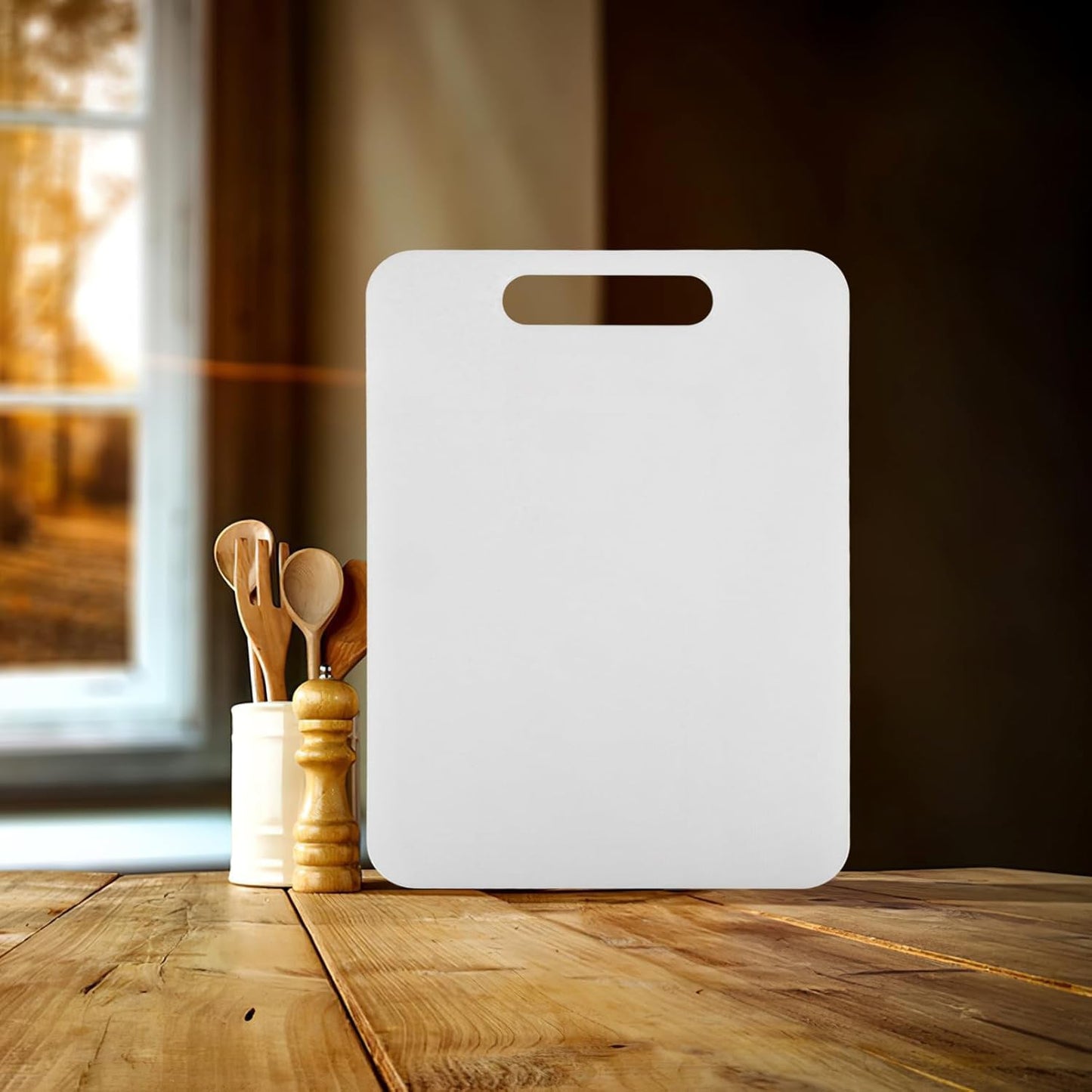 Apex Medium Plastic Chopping Board (36��23 Cm / 1