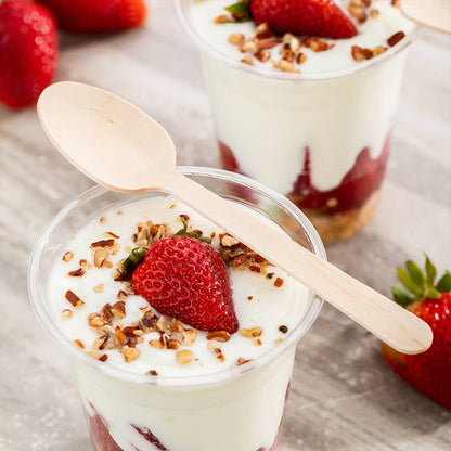 160mm Wooden Spoon ��� 30 Pc