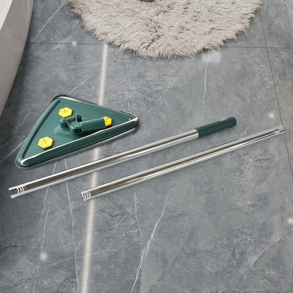 2-in-1 Extendable Triangle Mop ��� Retractable, 360�� Rotating, Telescopic & Reusable Mop He