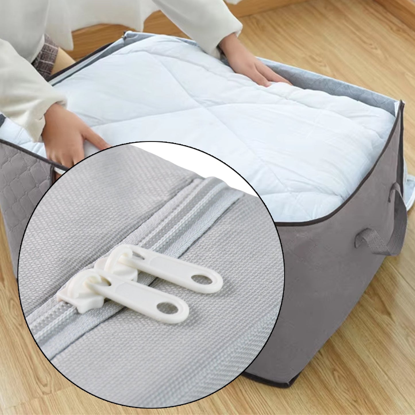 Storage Box with Lid, With Window (50��40 Cm / 1