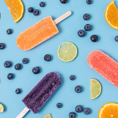 Silicone Sicle Molds ��� DIY Ice Pops with Lids & 50