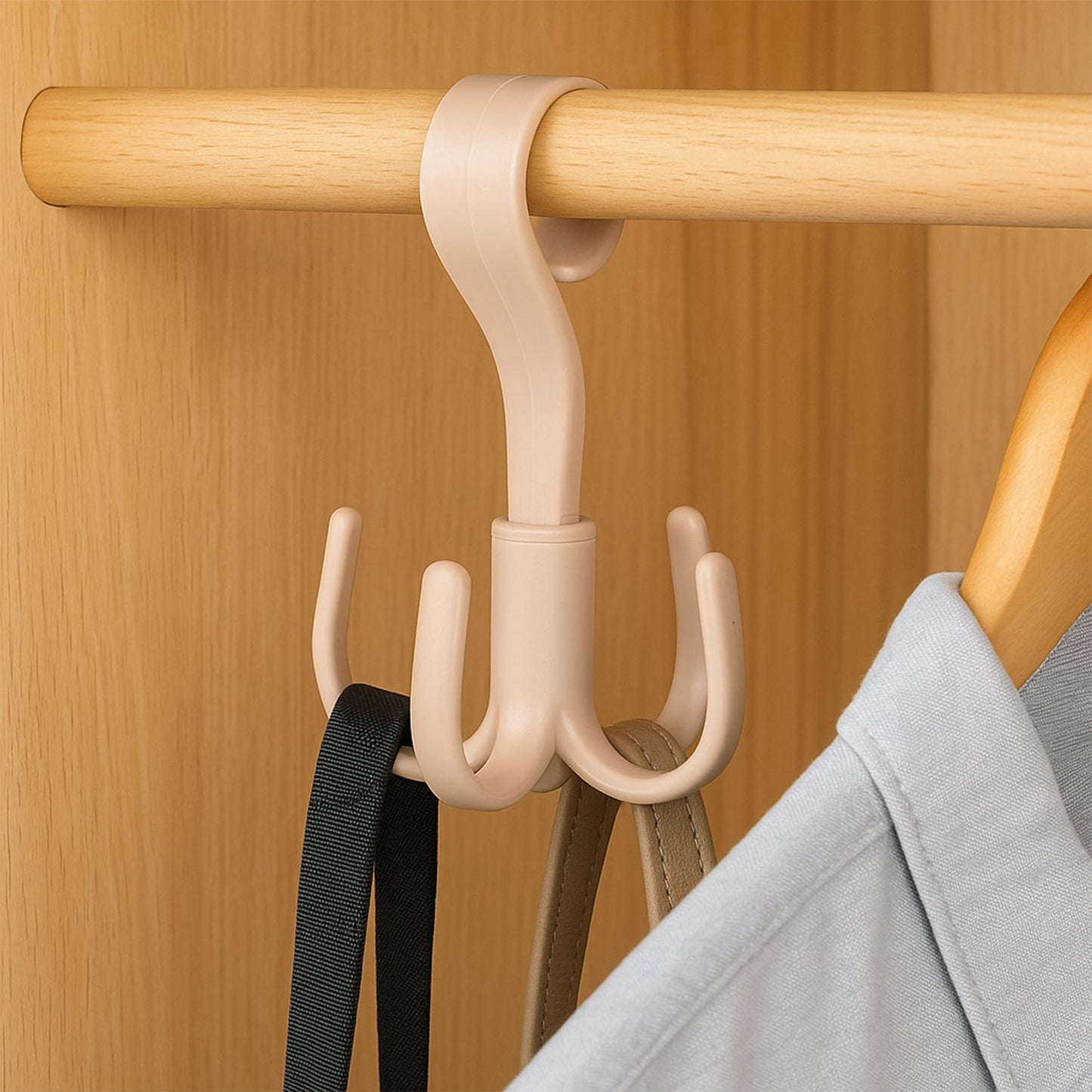 360�� Rotating Multipurpose Hook Hanger (1