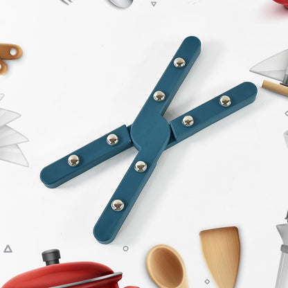 Apex Foldable Hot mate Set ��� 2 Pcs, Folding Pan Stand for Ho