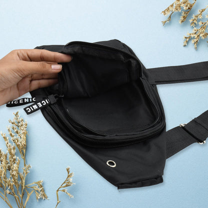 Waterproof Anti-Theft Crossbody Fanny Pack ��� (1 Pc, Black &