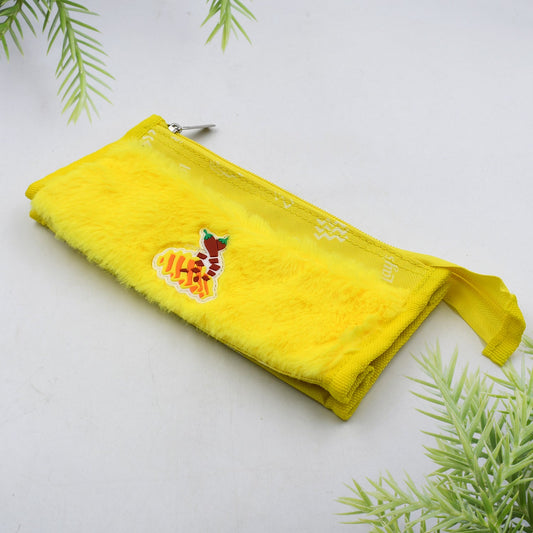 Smart Double Pocket Zipper Pouch ��� Multipurpose, Washable Stationery Organizer for School & Travel (2-P