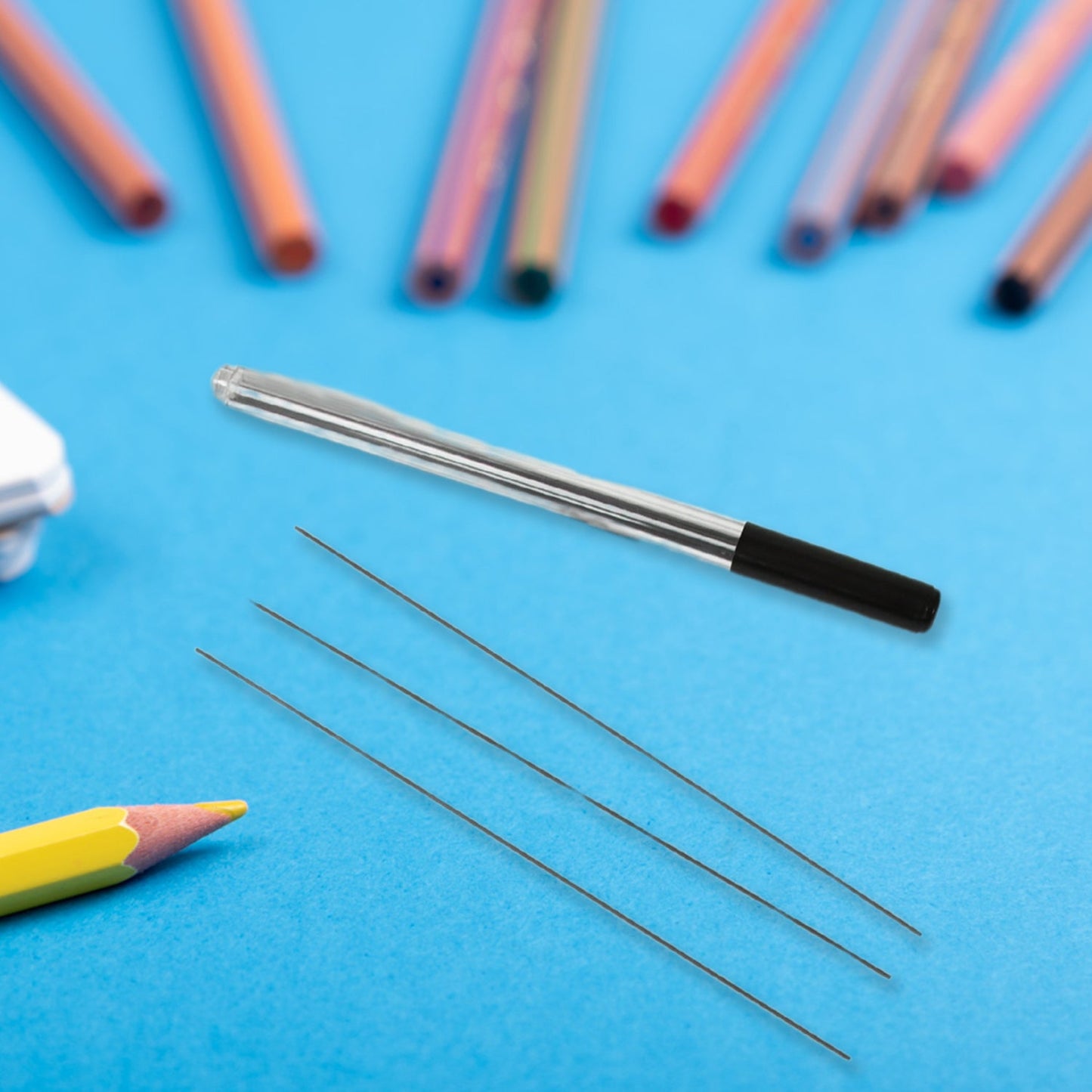 Smart Auto-Feeding Mechanical Pencil ��� No Clicking, No Lead Br