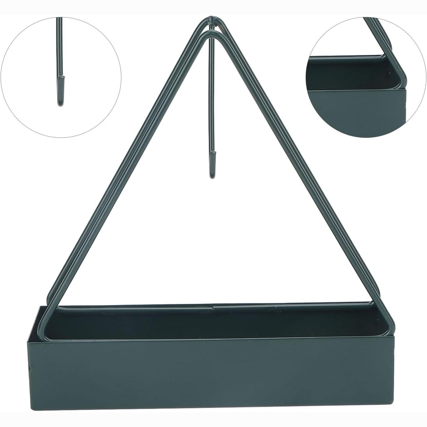 Triangular Iron Mosquito Coil Holder ��� Stylish Outdoor Incense