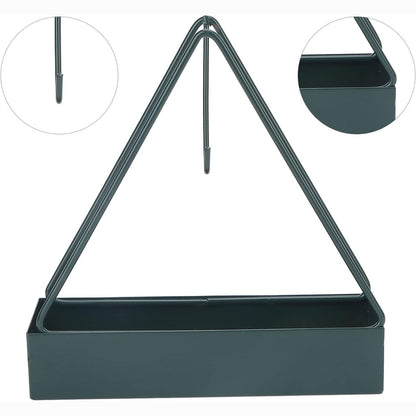 Triangular Iron Mosquito Coil Holder ��� Stylish Outdoor Incense