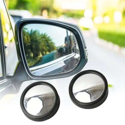 Car Blind Spot Mirror ��� HD Glass, Convex & Frameless (2 Pc