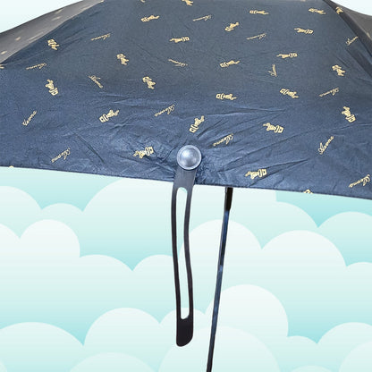 3-Fold Cute Umbrella ��� Sun & Rain Protection, UV Shield (1 Pc / With Zip